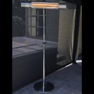 Luxe INOX staander voor terrasverwarmer