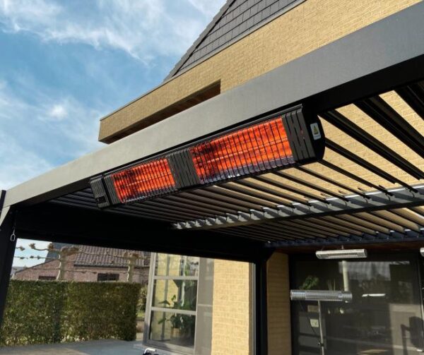 Infrarood terrasverwarmer PROF + Remote - Afbeelding 5