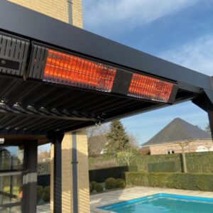 Infrarood terrasverwarmer PROF + Remote