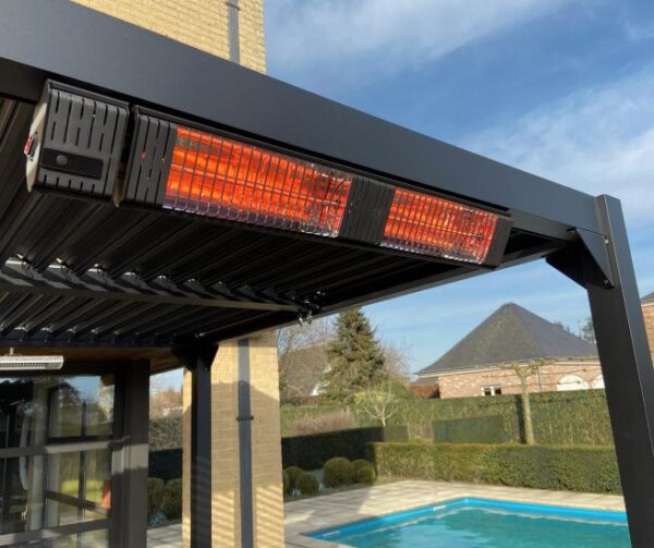 Infrarood terrasverwarmer PROF + Remote