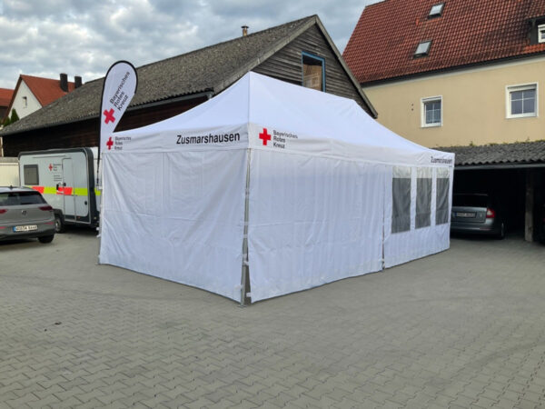 Ecotent E1 - 4X8 frame + dak Oxford 500D - Afbeelding 10