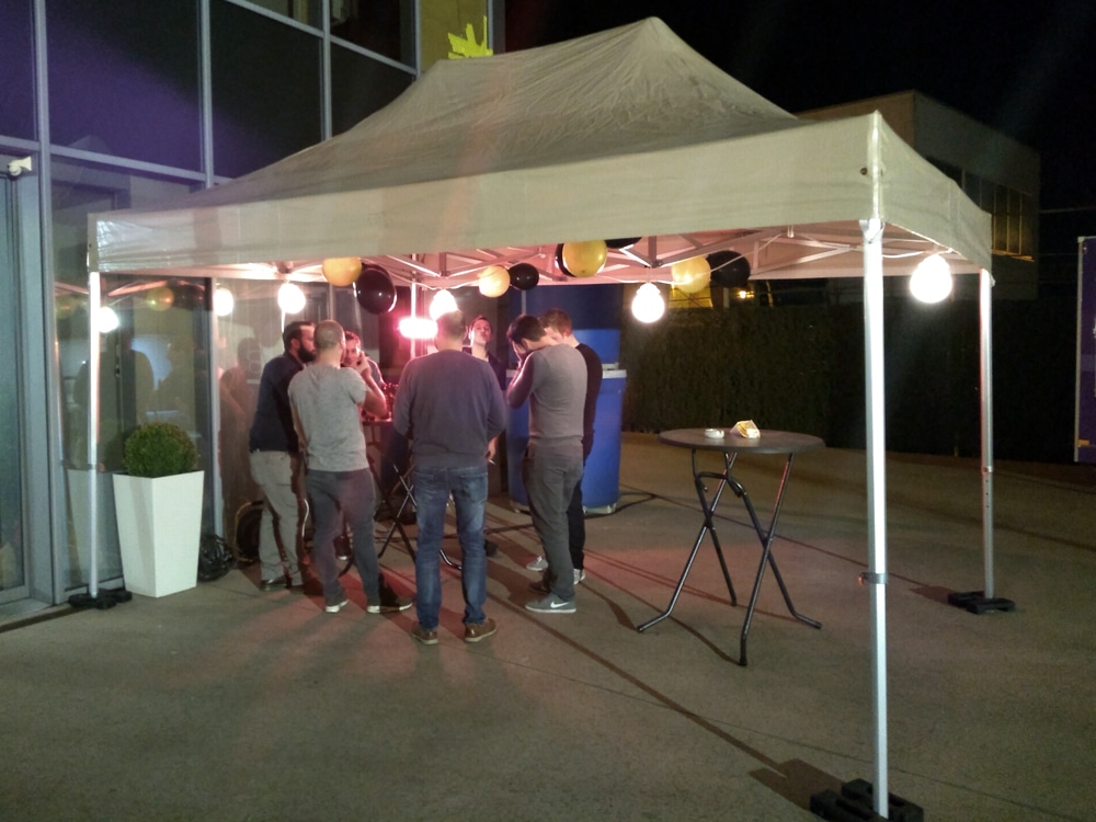 3X4,5 Vouwtent SolidGreen50 PVC 1 SolidGreen50PVC