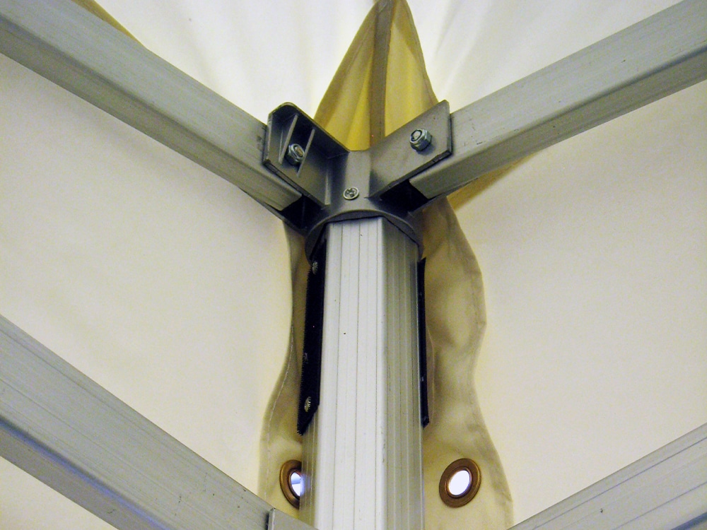 3X4,5 Vouwtent SolidGreen50 PVC 2 SolidGreen50