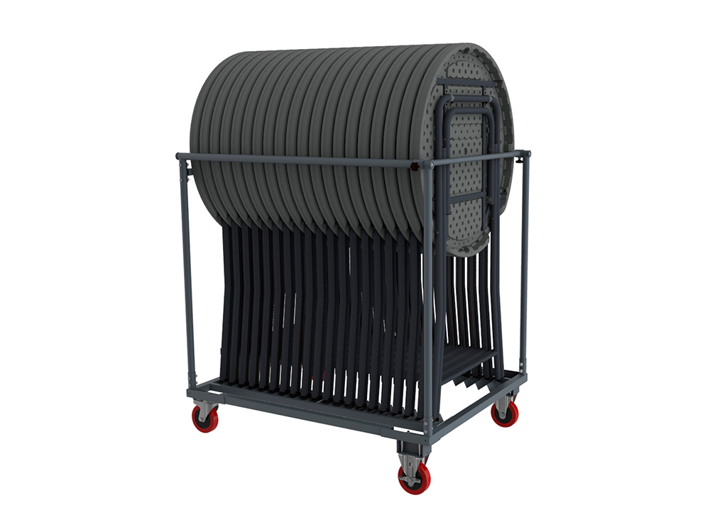 Transportkar voor partytafel Plus 1 Transportkar