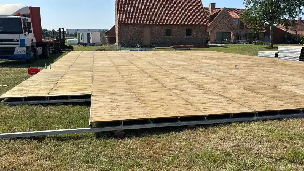Houten cassettevloer 1 Houten cassettevloer